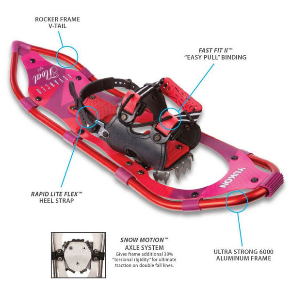 Yukon Women's Advanced Float Series Snowshoes (MPN: 80-3013K)