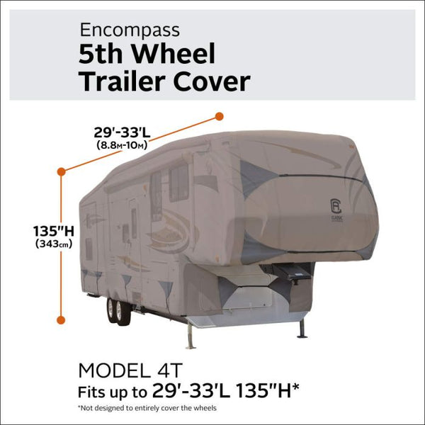 Classic Accessories Encompass Travel Trailer Cover (MPN: 80-491-172401-RT)
