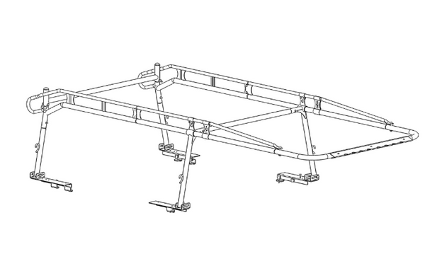 Holman Ladder Rack Pro III Series (MPN: 80000)