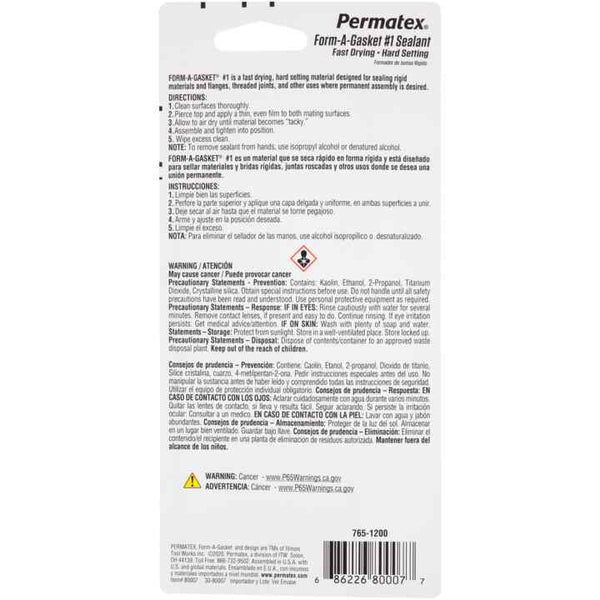 Permatex Gasket Sealer (MPN: 80007)