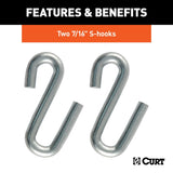 CURT Trailer Safety Chain (MPN: 80031)