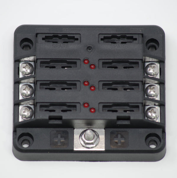 Egis Fuse Block With LED Indicators (MPN: 8028)