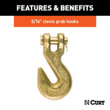 CURT Trailer Safety Chain (MPN: 80307)