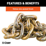CURT Trailer Safety Chain (MPN: 80316)