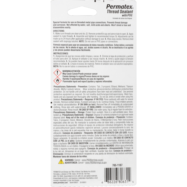 Permatex Thread Sealant (MPN: 80631)