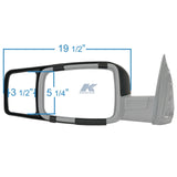 K-Source Exterior Towing Mirror (MPN: 80710)