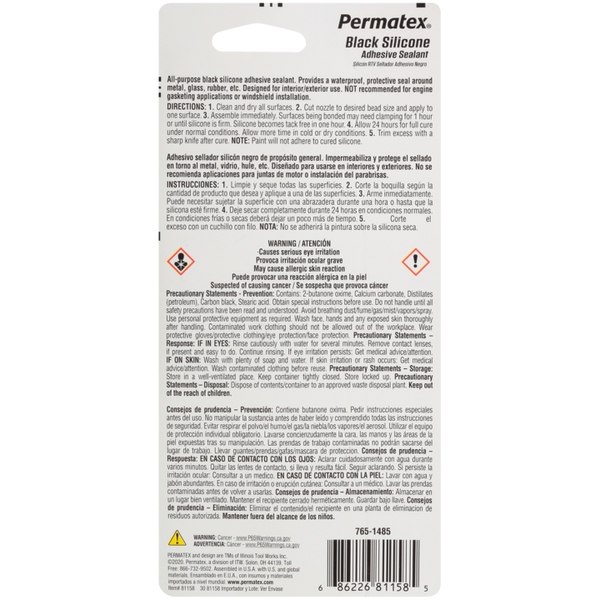 Permatex Adhesive Sealant (MPN: 81158)