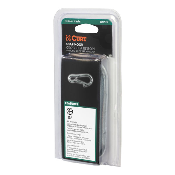 CURT Trailer Safety Chain Hook (MPN: 81261)