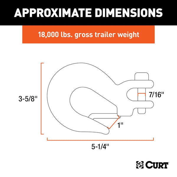 CURT Clevis Hook (MPN: 81560)