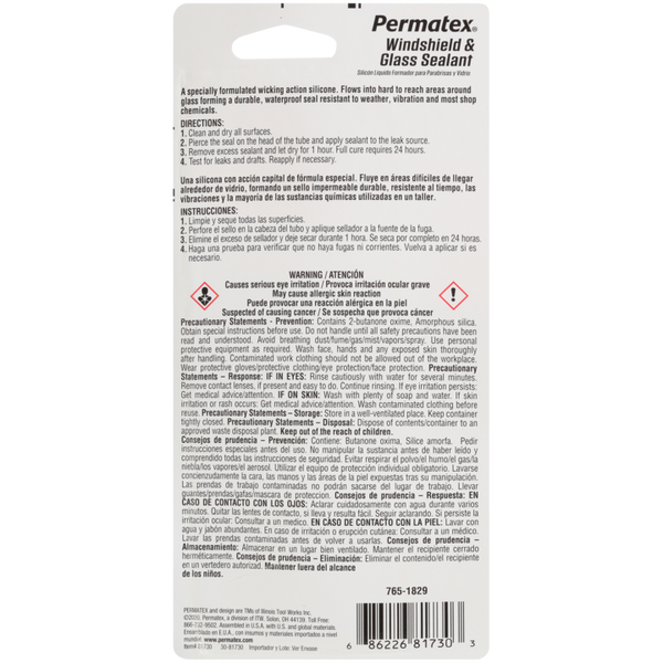 Permatex Windshield Sealer (MPN: 81730)