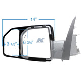K Source Exterior Towing Mirror Set (MPN: 81850)
