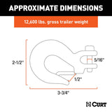 CURT Trailer Safety Chain Hook (MPN: 81940)
