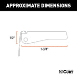 CURT Trailer Safety Chain Hook Retainer (MPN: 81999)