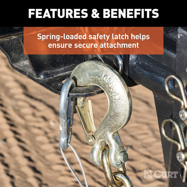 CURT Trailer Safety Chain Hook Retainer (MPN: 81999)