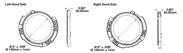 Headlight Retaining Ring for 8700 Evolution J2 (MPN: 8200461)