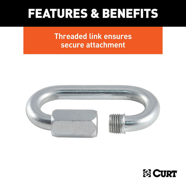 CURT Trailer Safety Chain Quick Link (MPN: 82931)