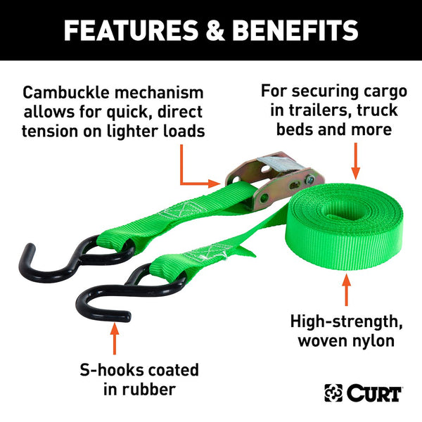 CURT Cargo Tie Down Strap (MPN: 83016)