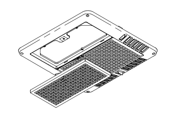 Coleman Mach Air Conditioner Ceiling Assembly Grille (MPN: 8330C5731)