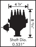 MSD Ignition Ready-To-Run Distributor (MPN: 8350)