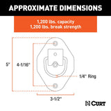CURT Tie Down Anchor (MPN: 83601)