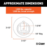 CURT Tie Down Anchor (MPN: 83710)