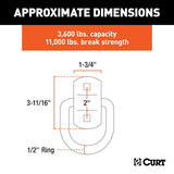 CURT Tie Down Anchor (MPN: 83742)