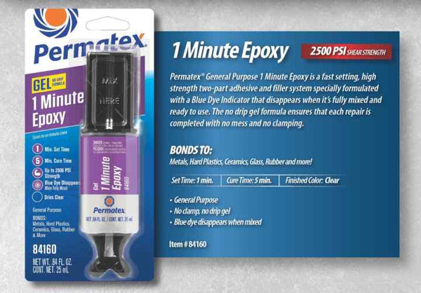 Permatex Epoxy 1 Minute General Purpose (MPN: 84160)