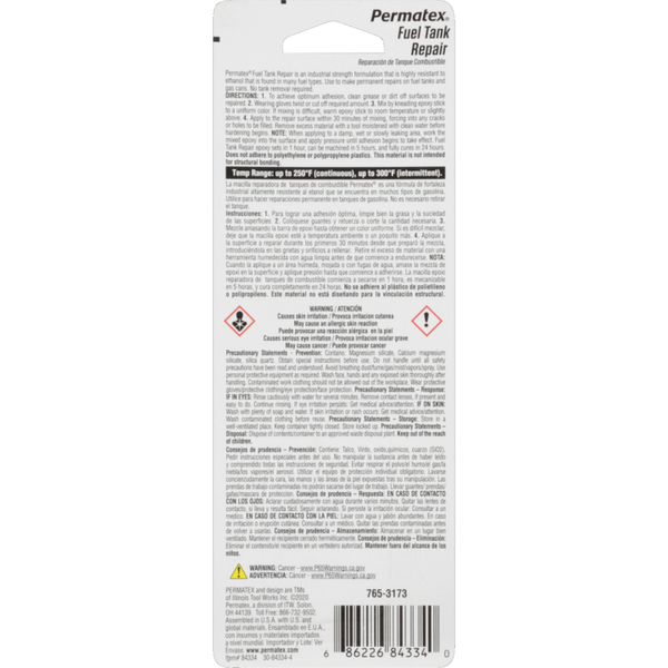 Permatex Epoxy Stick (MPN: 84334)