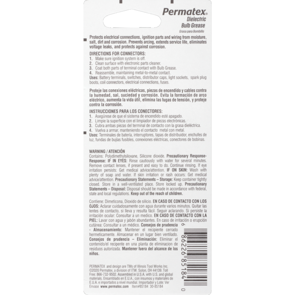 Permatex Dielectric Grease (MPN: 85184)