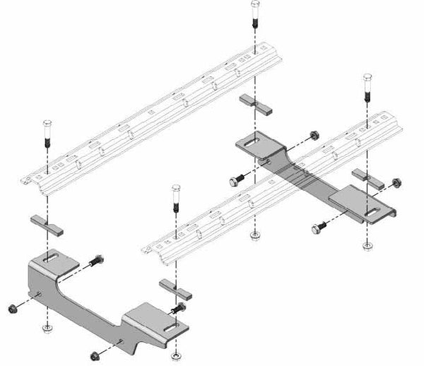 Demco Fifth Wheel Trailer Hitch Mount Kit (MPN: 8552038)