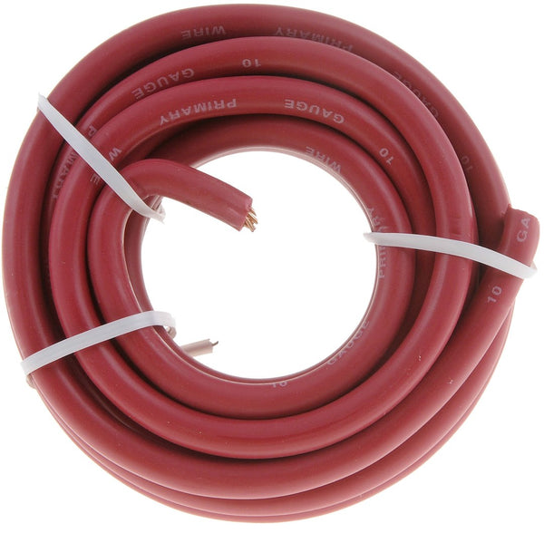 Dorman Primary Wire Red 10 Gauge (MPN: 85700)