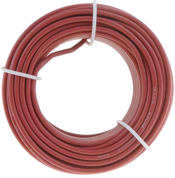 Dorman Primary Wire Red 18 Gauge (MPN: 85732)