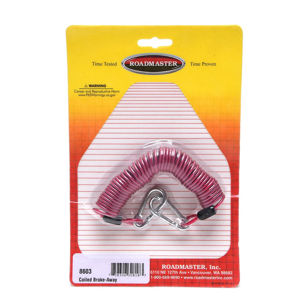 Roadmaster Trailer Safety Cable (MPN: 8603)