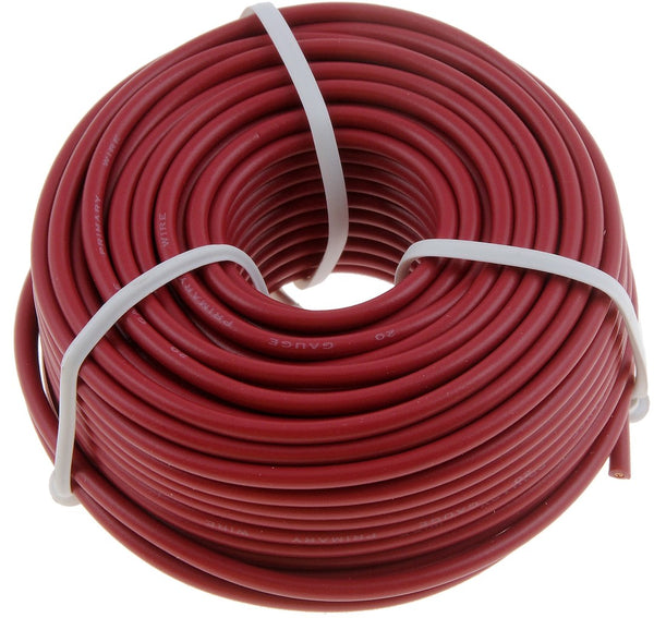 Dorman Primary Wire Red 20 Gauge (MPN: 86750)