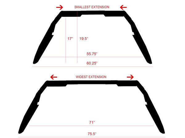 Armordillo Truck Bed Bar CR-Z Series (MPN: 8707777)