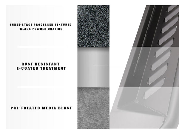 Armordillo FX Series Running Boards (MPN: 8722350)