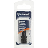 Attwood Universal Sprayless Connector (MPN: 8838HM6)