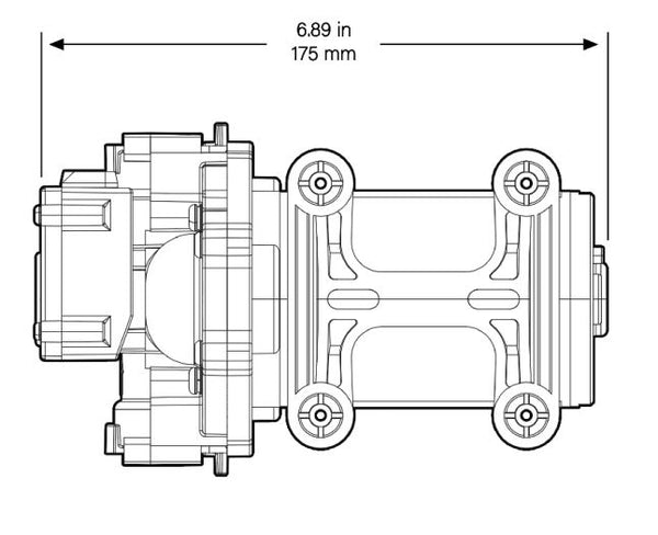Fresh Water Pump - Remco 3200 Series (MPN: 90-3214-1C4-82LSB)
