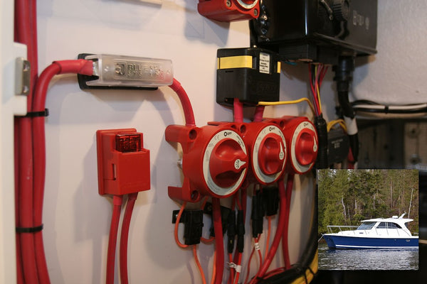 Blue Sea Battery Disconnect Switch (MPN: 9003E-BSS)