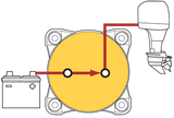 Blue Sea Systems Battery Disconnect Switch (MPN: 9004E-BSS)