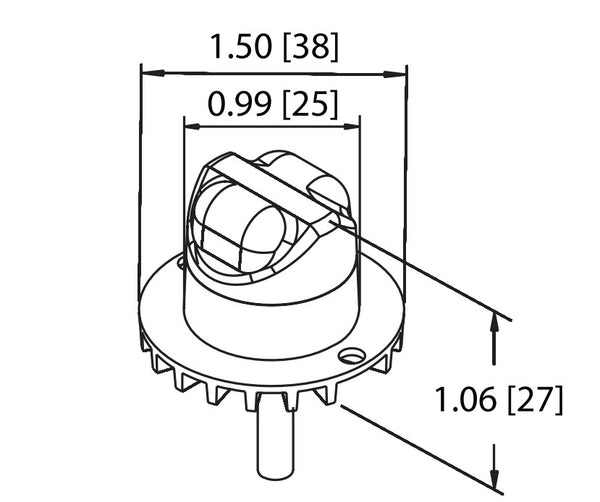 Ecco Electronic Warning Light (MPN: 9011C)