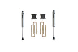 MaxTrac Suspension Leaf Spring Block Kit (MPN: 901750F)