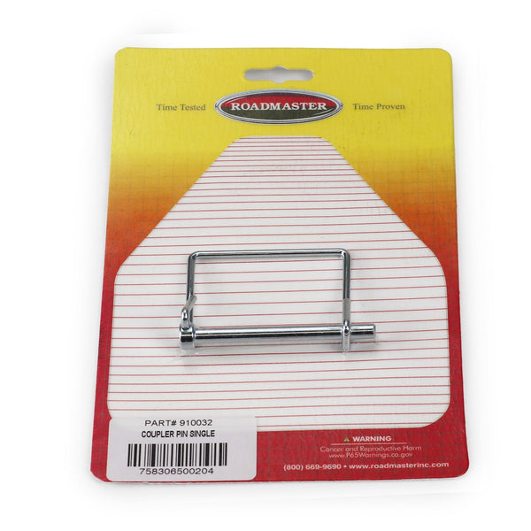 Roadmaster Trailer Coupler Safety Pin Clip (MPN: 910032)