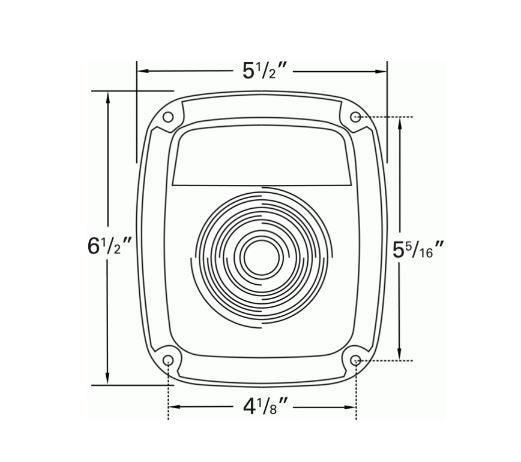 Grote Turn Signal Parking Side Marker Light Lens (MPN: 91302)
