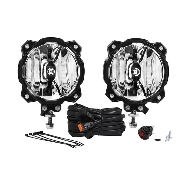 KC Hilites Gravity LED Pro6 Single Driving Light (MPN: 91303)