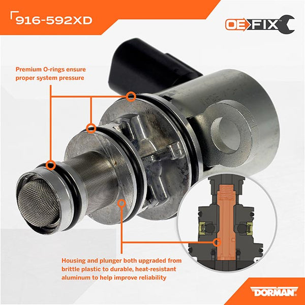 Dorman Multiple Displacement Solenoid (MPN: 916-592XD)