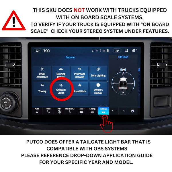 Putco Blade LED Tailgate Light Bar (MPN: 9201960-18)