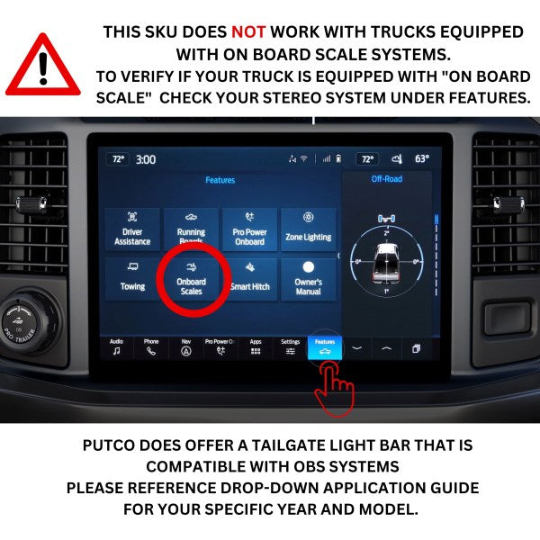 Putco Blade LED Tailgate Light Bar (MPN: 9202060-18)