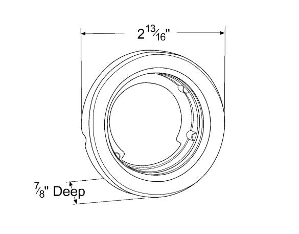 Grote Side Marker Light Grommet (MPN: 92120)