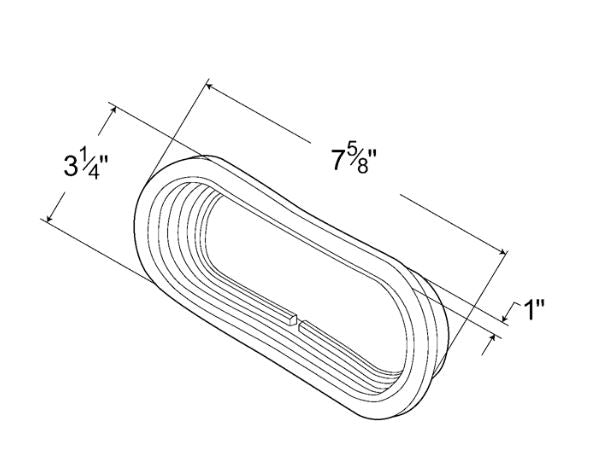 Grote Side Marker Light Grommet (MPN: 92420)